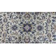 Zielony sygnowany bogaty ręcznie wiązany dywan Keszan - Keshan z Iranu 100% wełnia ok 250x350cm