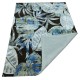 Lśniący ręcznie wykonany dywan Abstract Art Rainforest AA-343 multi, 50% wełna 50% jedwab z włókna bananowca monstera
