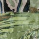 Lśniący ręcznie wykonany dywan Abstract Art Rainforest AA-555 green, 100% jedwab z włókna bananowca monstera