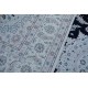 Nain 9la Habibian gęsto ręcznie tkany dywan z Iranu wełna + jedwab ok 250x350cm granatowa