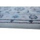 Nain 9la Habibian gęsto ręcznie tkany dywan z Iranu wełna + jedwab ok 250x350cm granatowa