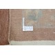 Kwadratowy dywan ręcznie tkany oryginalny Nepal premium Indie 250x250cm 100% wełna łososiowy z tradycyjnym wzorem