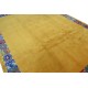 Rzeźbiony na obramowaniu żóły dywan ręcznie tkany oryginalny Nepal premium Indie 250x350cm 100% wełna klasyczny wzór