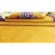 Rzeźbiony na obramowaniu żóły dywan ręcznie tkany oryginalny Nepal premium Indie 250x350cm 100% wełna klasyczny wzór