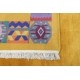 Rzeźbiony na obramowaniu żóły dywan ręcznie tkany oryginalny Nepal premium Indie 250x350cm 100% wełna klasyczny wzór