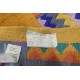 Rzeźbiony na obramowaniu żóły dywan ręcznie tkany oryginalny Nepal premium Indie 250x350cm 100% wełna klasyczny wzór