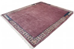 Rzeźbiony niezwykły dywan ręcznie tkany 250x300cm nepal premium indie