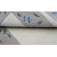 Rzeźbiony na obramowaniu beżowy dywan ręcznie tkany oryginalny Nepal Royal Indie 70x140cm 100% wełna klasyczny wzór