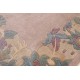 Rzeźbiony na obramowaniu różowy dywan ręcznie tkany oryginalny Nepal premium Indie 250x350cm 100% wełna klasyczny wzór