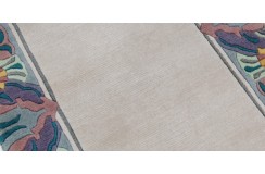 Rzeźbiony niezwykły dywan ręcznie tkany 95x165cm nepal premium indie