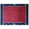 Nowoczesny elegancki salonowy malinowy dywan ręcznie tkany Nepal Patana Indie 250x350cm 100% wełna