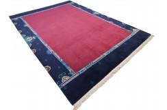 Rzeźbiony niezwykły dywan ręcznie tkany 250x350cm nepal premium indie