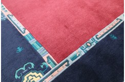 Rzeźbiony niezwykły dywan ręcznie tkany 250x350cm nepal premium indie