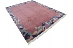Rzeźbiony niezwykły dywan ręcznie tkany 250x310cm nepal premium indie