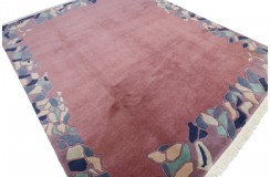 Rzeźbiony niezwykły dywan ręcznie tkany 250x310cm nepal premium indie