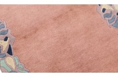 Rzeźbiony niezwykły dywan ręcznie tkany 90x150cm nepal premium indie