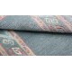 Turkusowy dywanręcznie tkany oryginalny Nepal premium Indie 95x160cm 100% wełna