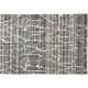 Naturalny dwupoziomowy ręcznie wiązany dywan z Indii, 100% wełna, 150x240cm, szary