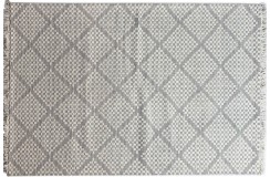 Płasko tkany kilim durry geometryczne wzory z frędzlami 100% wełniany dywan płasko tkany 160x240cm Indie