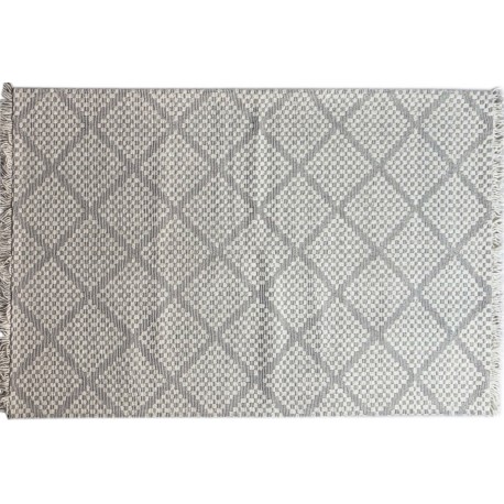 Płasko tkany kilim durry geometryczne wzory z frędzlami 100% wełniany dywan płasko tkany 160x240cm Indie