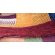 Unikatowy perski gabbeh - ręcznie gęsto tkany dywan Lorri Nomad kolorowy z Iranu 250x350cm wzór patchwork wart 41 880zł 