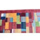 Unikatowy perski gabbeh - ręcznie gęsto tkany dywan Lorri Nomad kolorowy z Iranu 250x350cm wzór patchwork wart 41 880zł 