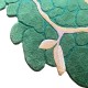  Dwupoziomwy niereguralny dywan Ascethic Bonsai Tree AB-230 Green, 100% wełna, ręcznie wykonany