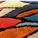  Wycinany nieregularny dywan Optimistic Peacock OP-276 Multi, 100% wełna, ręcznie wykonany, przycinany