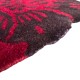 Okrągły niereguralny dywan Colorful Roses GD-10 Red, 100% wełna, ręcznie wykonany