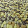 Nowoczesne, oryginalne dywany Salsa z wełny filcowanej, Indie