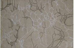 Przycinane nowoczesne wzory abstrakcyjne dywan Indo-Nepal 170x240cm 100% wełna owcza beżowy