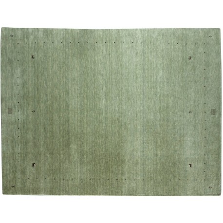 Gładki dywan z deseniem 100% wełniany dywan Gabbeh Handloom oliwkowy 240x300cm 2cm gruby