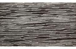 Brązowy dywan Ascetic Stripes SRT-214 Brown, 100% wełna, ręcznie wykonany