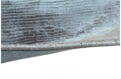 Dywan Brinker Carpets Oyester w pasy brązowy z połyskiem 100% wiskoza