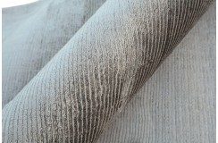 Dywan Brinker Carpets Oyester w pasy brązowy z połyskiem 100% wiskoza