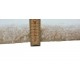 Jasny, naturalny gładki dywan Berber Marokański do salonu 100% wełniany 250x350cm 3,5cm gruby