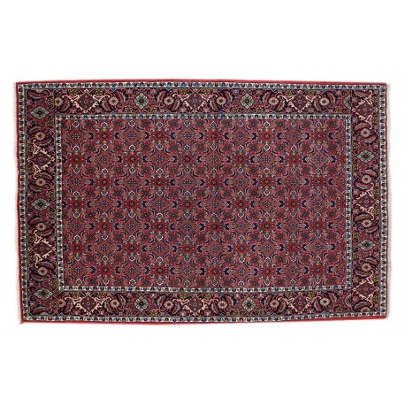 Ekskluzywny oryginalny gęsty dywan Zandżan Bidjar Iran ok 140x230cm 100% wełna oryginalny ręcznie tkany perski wzór herati