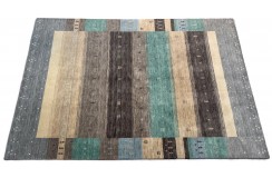 100% wełna dywan loribaft gabbeh z indii luksusowy 170x240cm