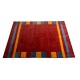 Czerwony ekskluzywny dywan Gabbeh Loribaft Indie 250x350cm 100% wełniany 