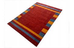 100% wełna dywan loribaft gabbeh z indii luksusowy 250x350cm