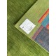 Zielony ekskluzywny dywan Gabbeh Loribaft Indie 250x350cm 100% wełniany 
