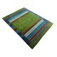 Zielony ekskluzywny dywan Gabbeh Loribaft Indie 250x350cm 100% wełniany 