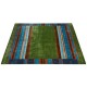 Zielony ekskluzywny dywan Gabbeh Loribaft Indie 250x350cm 100% wełniany 