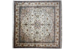 Unikat dywan Kaszmir (Kashmir) indyjski jedwabny dywan ok 2x2m 1 000 000 wiązań naturalny jedwab