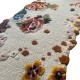  Wycinany niereguralny dywan Optimistic Blossom Garden GC-125 White, 100% wełna, chodnik 80x450cm