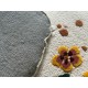  Wycinany niereguralny dywan Optimistic Blossom Garden GC-125 White, 100% wełna, chodnik 80x450cm