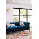  Wycinany niereguralny dywan Optimistic Blossom Garden GC-125 White, 100% wełna, chodnik 80x450cm