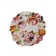  Wycinany niereguralny dywan Optimistic Blossom Garden GC-125 White, 100% wełna, chodnik 80x450cm