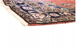 Śliczny czerwony perski dywan ręcznie tkany Hamadan chodnik 120x300cm