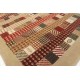 100% wełniany oryginalny dywan Gabbeh Loribaft patchwork 170x240cm Indie, gruby, mięsisty